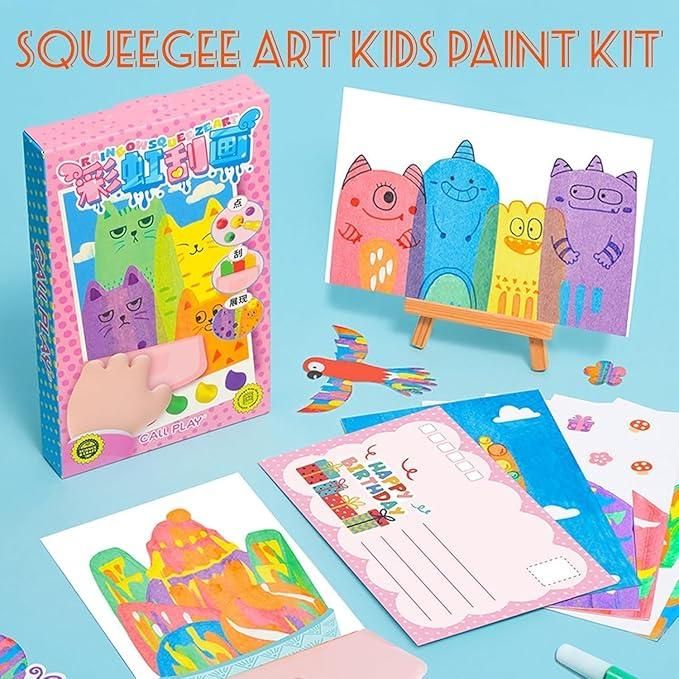 ๐ Rainbow Dot Painting Art Kits