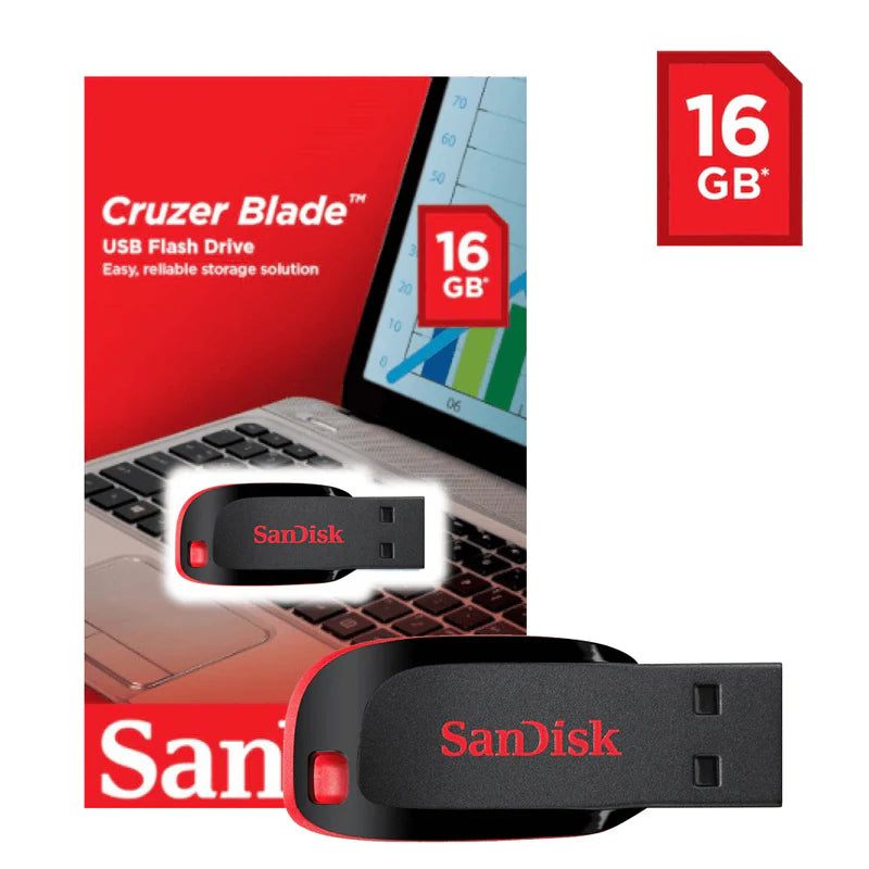 Sandisk Cruzer Blade USB 2.0 Pen Drive