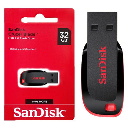 Sandisk Cruzer Blade USB 2.0 Pen Drive