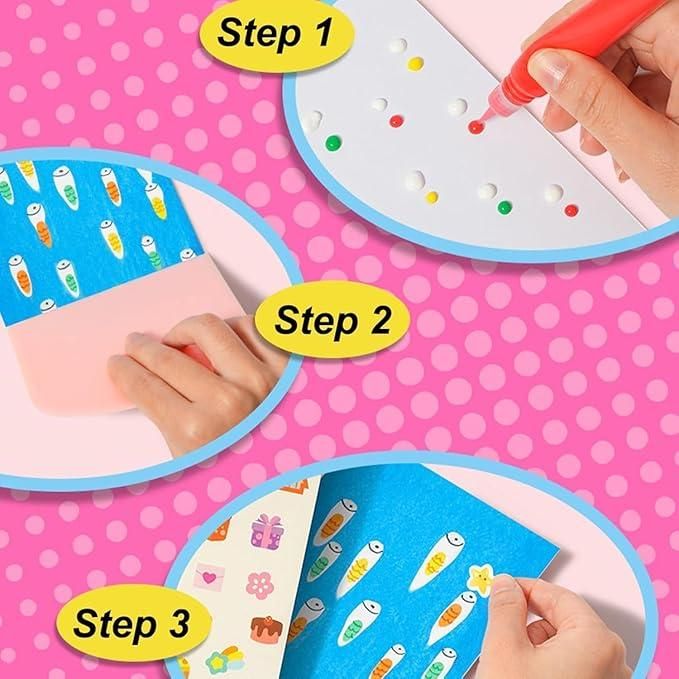 🌈 Rainbow Dot Painting Art Kits
