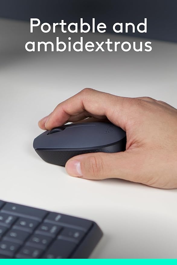 Logitech M170 Wireless Mouse, 2.4 GHz