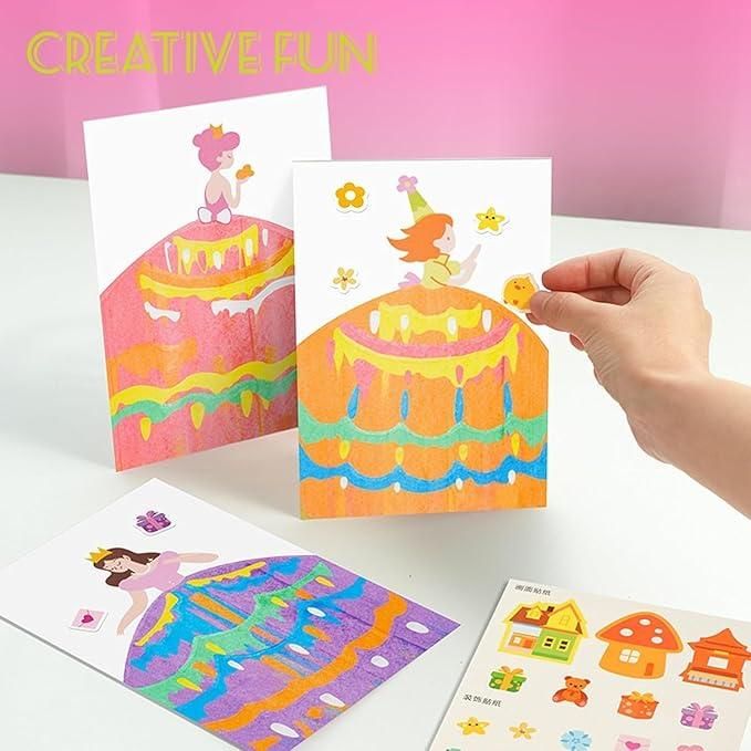 🌈 Rainbow Dot Painting Art Kits