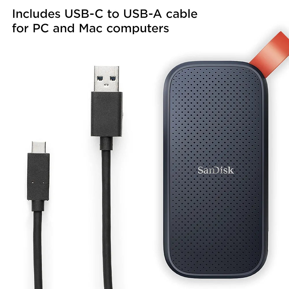 Sandisk 1TB Portable SSD, USB 3.2 Gen 2