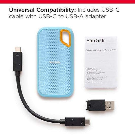 Sandisk Extreme Portable 2TB External SSD