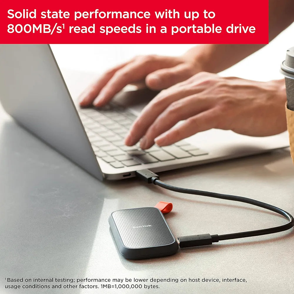 Sandisk 1TB Portable SSD, USB 3.2 Gen 2