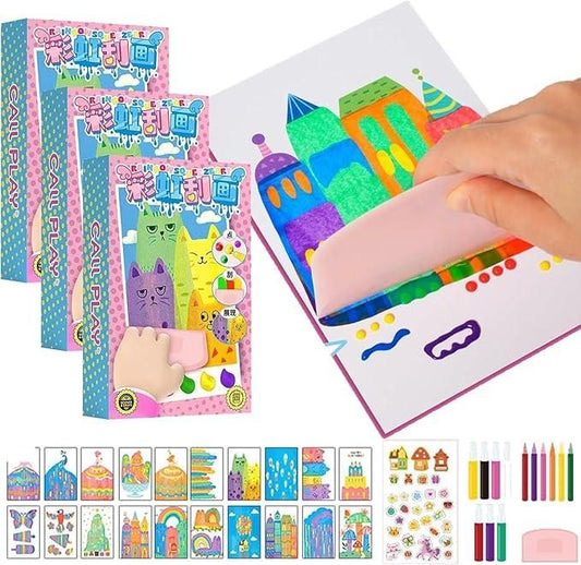 🌈 Rainbow Dot Painting Art Kits